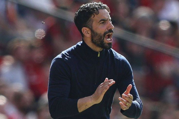 Manchester United manager Ruben Amorim