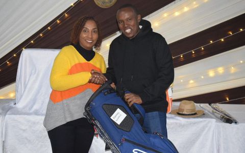 Peter Nuthu Makes Heartfelt Dedication After Winning Lady Captain's Swing Tournament