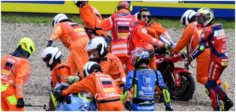 "I'm very sorry" - Ogura Apologizes to Mir for German GP Incident