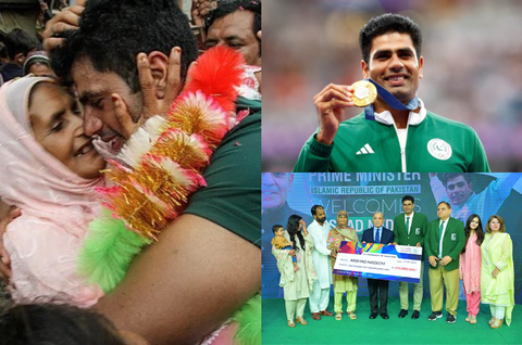 Arshad Nadeem: The BILLIONS and luxurious car Pakistan Olympic champion was rewarded for historic Paris 2024 feat