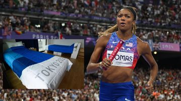 ‘My back was hurting’ - Gabby Thomas slams controversial Paris Olympics 'anti-sex beds'