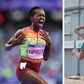 'It's an insult' - Kenyans slam administrators for ugly statue erected in honour of multiple Olympic champion Faith Kipyegon
