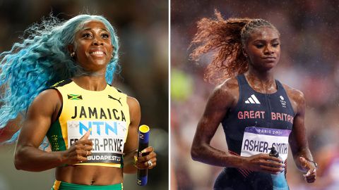 [IN PICTURES]- Shelly-Ann Fraser-Pryce & Dina Asher-Smith put Olympics setback behind and stun in vogue shoot