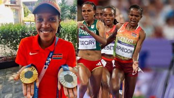 'Tsegay came and knelt before me' - Faith Kipyegon reveals how remorseful Ethiopian rival sought to bury hatchet