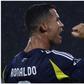 Cristiano Ronaldo celebrates for Al Nassr.
