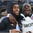 Fulham duo of Alex Iwobi and Calvin Bassey | IMAGO/PA