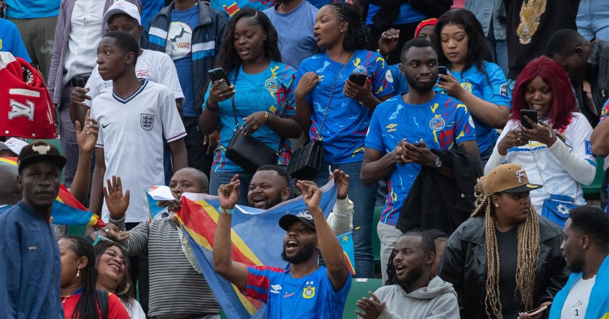 DR Congo Fans Unleash Blue Madness In CHAN 2024 Victory Party | Pulse ...