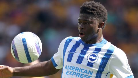 Baleba addresses claims Man United links affected his form