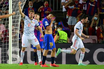 Bayern sent 'important signal' in Barca win says Mueller