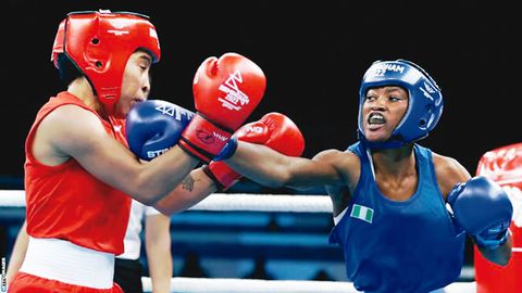 Nigeria's boxer, Cynthia Ogunsemilore, qualifies for Paris 2024