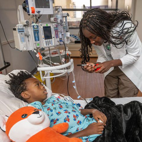 Alozie due to the red card will now miss the next game for Houston Dash away against Uchenna Kanu's Racing Louisville. - Image Credit - Texas Children's Cancer and Hematology Center