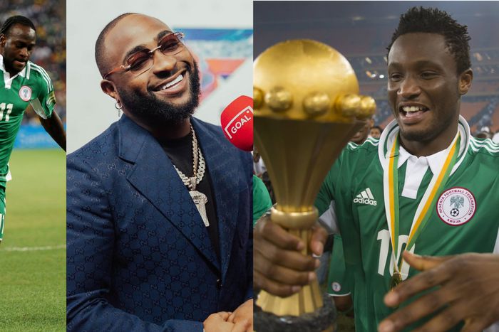 The video went viral as Davido had to select between two Nigerians Mikel Obi and Victor Moses - Image Credit- Davido/Imago