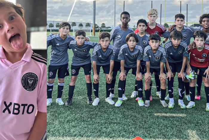 Lionel Messi's son Thiago has been seen participating in training with Inter Miami's youth team. - Image Credit- ESPN FC/Antonella Rocuzzo