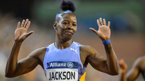 Shericka Jackson maintains attack on Flo Jo's world record as she heads to Prefontaine Classic