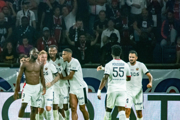 Terem Moffi leads Nice to victory over PSG || Image credit: Imago