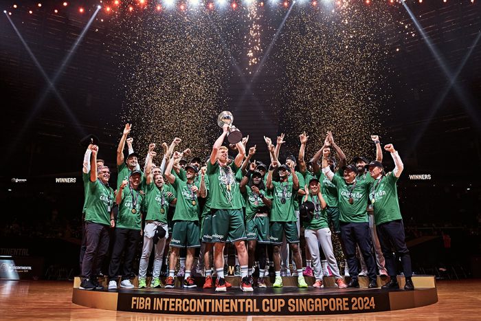 In the 2024 FIBA Intercontinental Cup, Spain's Unicaja defeated America's NBA G League side.