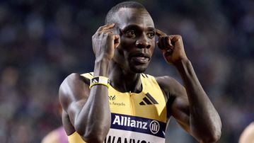 Emmanuel Wanyonyi on why 800m world record remained untouched at Diamond League final