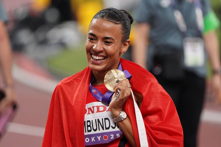 Tokyo World Championships: Swiss Star Ditaj Kambudji Shocks Masai Russell and Co to Clinch 100mH Gold