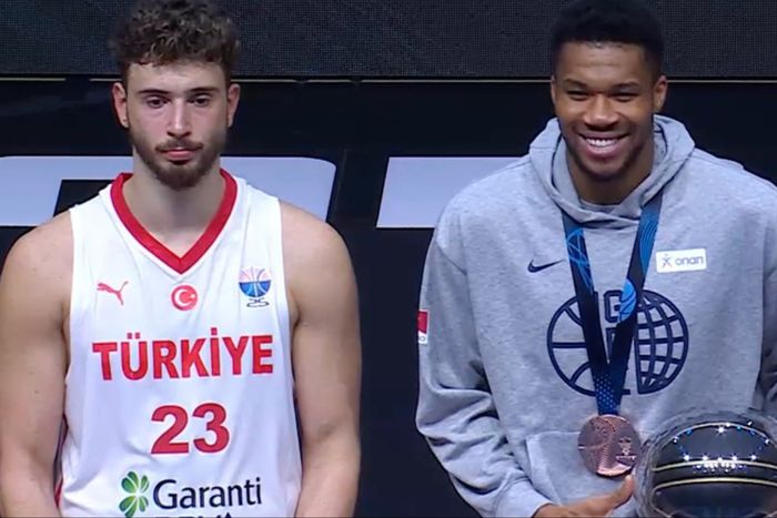 The Greece coach has stated that Turkey star Alperen Sengun is too young to speak on Giannis Antetokounmpo.
