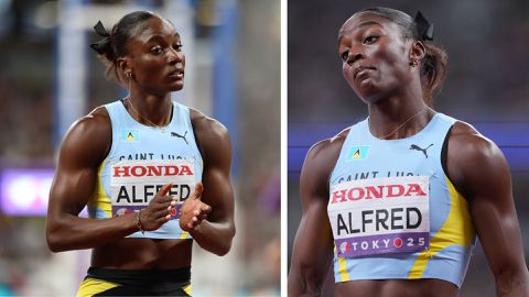 Julien Alfred withdraws from the 200m