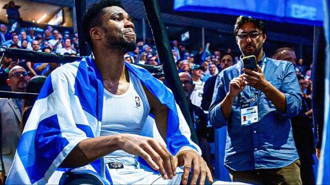 Nigerian Freak Giannis Antetokounmpo welcomes another brother, Alex Antetokounmpo, to the Milwaukee Bucks.