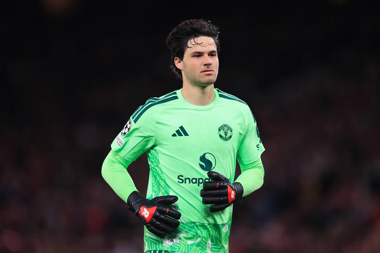 Man United goalkeeper Lammens || Imago