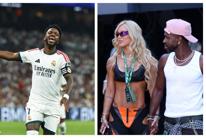 Vinicius Jr. and girlfriend mourn death of bodyguard, his wife