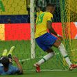 Martinez takes Argentina run to 25 unbeaten, Brazil thrash Uruguay
