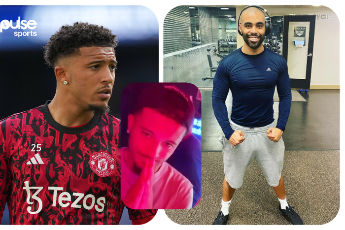 Jadon Sancho hangs out with Mike Tyson's son
