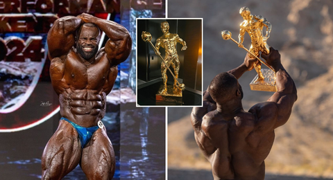 Samson Dauda: ‘The Nigerian Lion’ crowned Mr Olympia reaches 1 million followers on Instagram