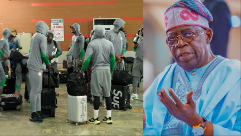 NFF thanks Nigerian President Tinubu for Super Eagles safe arrival from Libya