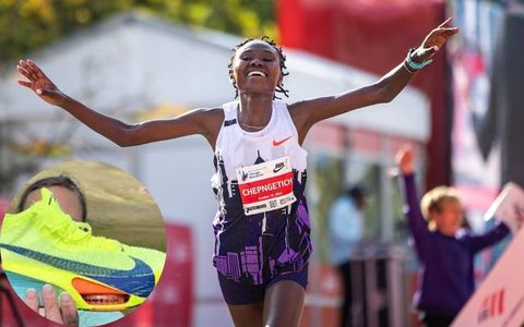 A look into the Ksh 37,000 shoe that propelled Ruth Chepng'etich to Chicago Marathon win & world record