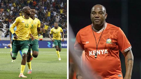 Bitter Sweet Moment for Benni McCarthy as South Africa Clinch World Cup Ticket while Harambee Stars Get Thrashing