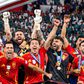 14 JULY, 2024: Team Spain are champions , The football match of Final EURO 2024 Spain vs England at Olympic Stadium Copyright: xVITALIIxKLIUIEVx