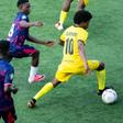 Sporting Lagos wonderkid Clifford against Inter Lagos in the NPFL