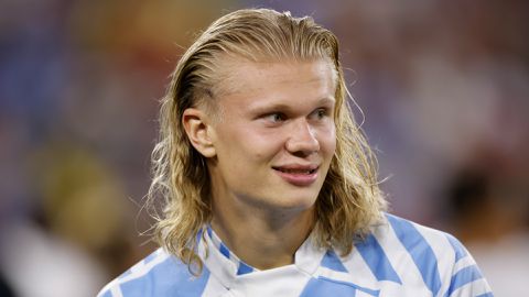 Manchester City striker Erling Haaland