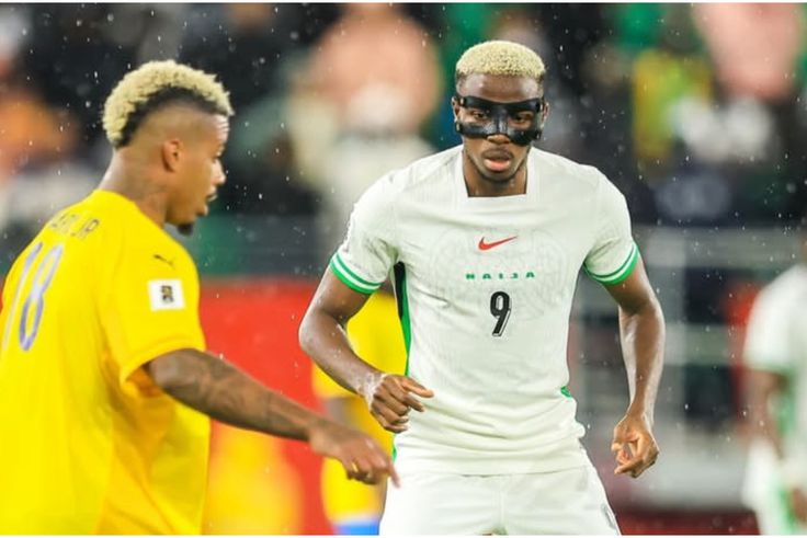 Osimhen sends emotional four-word message to Gabon star Mario Lemina after Nigeria’s big win
