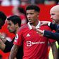 Manchester United manager Erik ten Hag has said there is no timeline on Jadon Sancho's return