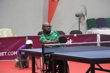 Para table tennis open serves off in Lagos