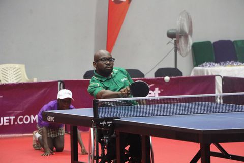 Para table tennis open serves off in Lagos
