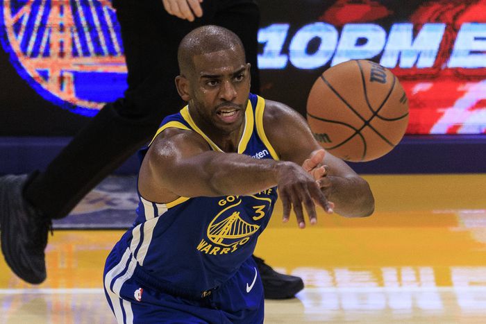 Golden State Warriors point guard Chris Paul