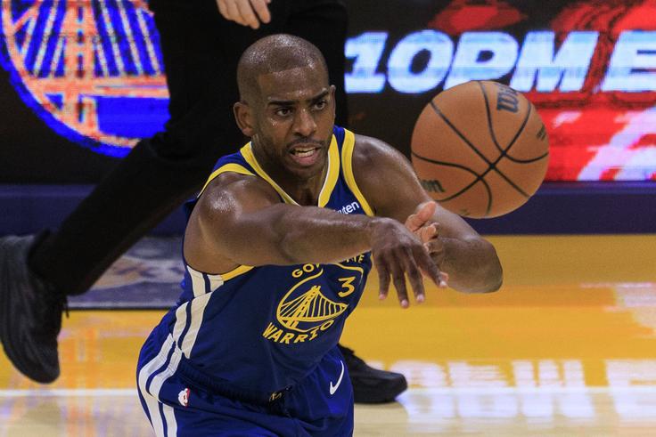 Golden State Warriors point guard Chris Paul
