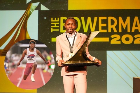 Jaydon Hibbert: How Jamaica's 'wunderkid' became a Bowerman winner