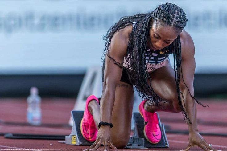 Shelly-Ann Fraser-Pryce flaunts stunning new braided hairstyle for holiday season