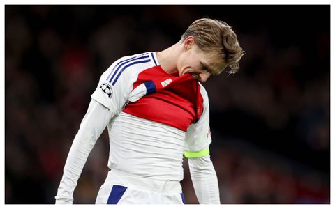 Arteta gives reason for substituting Arsenal captain Martin Odegaard against Everton