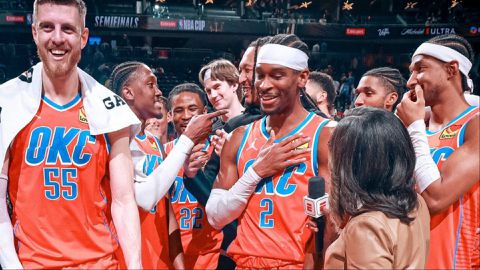 Shai Gilgeous-Alexander comes alive with free throws as Oklahoma City Thunder breeze past Houston Rockets