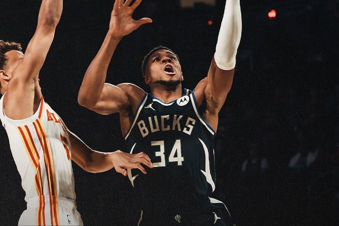 Nigerian Freak Giannis Antetokounmpo powers the Milwaukee Bucks past the Atlanta Hawks to the 2024 NBA Cup final.