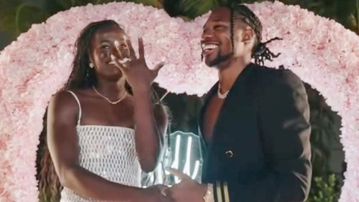 Noah Lyles and fiancée Junelle Bromfield offered wedding planning tips by track & field power couple