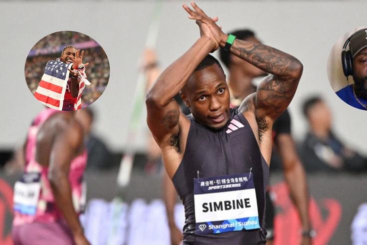'Gorgeous couple' – Noah Lyles, Justin Gatlin & athletics icons shower love on Akani Simbine’s wedding