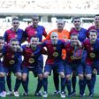 Barcelona defeated Real Madrid 2-1 in legends El Clasico as Xavi and Iniesta reunited in midfield.